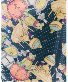 MOONBAT SWASH LONDON 大判シルクツイルスカーフ Trifle 68×68cm 日本製