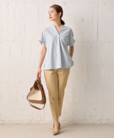 組曲 S 【WEB限定】ストレッチテーパード パンツ