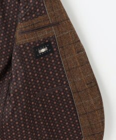 JOSEPH ABBOUD 【キングサイズ・ツィード/UKファブリック】 ツイード　ウィンドーベン ジャケット