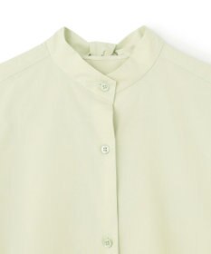 BEIGE， 【洗える】CLOVER / コットンバックボウタイブラウス