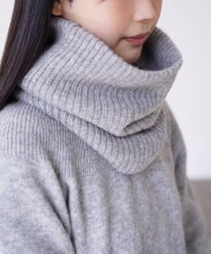 TOQUE 〈大草直子さんアドバイザー〉ベビーアルパカ×ウール縮絨ニットネックウォーマー