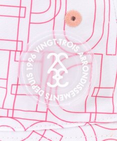 23区GOLF 【WOMEN】無地×総柄2WAYリバーシブルバケットハット