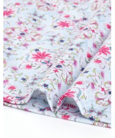 WACOAL パジャマ 長袖 長ズボン 綿100%(本体) 天竺素材 ミントン レディース NDX563 /ワコール