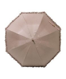 MOONBAT 【晴雨兼用日傘】LANVIN en Bleu (ランバン オン ブルー) 長傘 ドビーフリル 遮光 遮熱 UV