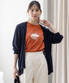 ANY SIS S 【接触冷感・UVケア・洗える】着流し カーディガン