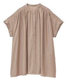 AMERICAN HOLIC イージーケア 接触冷感フレンチスリーブギャザーシャツ