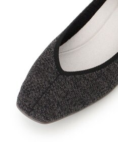 steppi 【洗える/撥水】 トリムスクエア パンプス