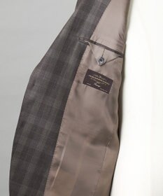 GOTAIRIKU 【CANONICO/カノニコ】 リベンジ 150's 通年スーツ（ブラウン×チェック）