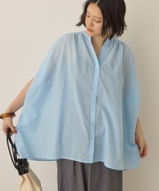 AMERICAN HOLIC イージーケア 接触冷感フレンチスリーブギャザーシャツ