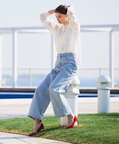 BEIGE， 【新色追加】MARCK / ワイドバギーパンツ