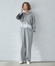 WEGO 【ウエストゴム/XSSMサイズ展開】スウェットワイドパンツ