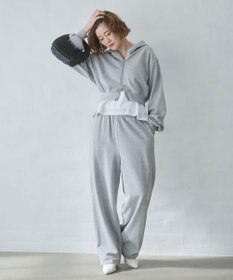 WEGO 【ウエストゴム/XSSMサイズ展開】スウェットワイドパンツ