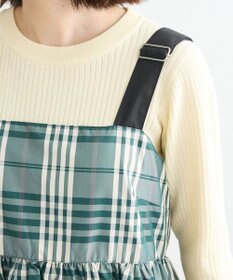 Green Parks ・ＳＵＧＡＲ　ＳＰＯＯＮ　チェックギャザーワンピース