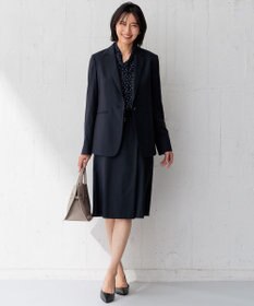 23区 S 【洗える】バックサテンアムンゼン タイプリント ブラウス