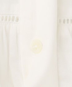 23区 【SLOW/洗える】コットンローン ティアードチュニック ブラウス