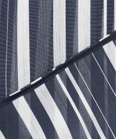 J.PRESS LADIES 【洗える】SHEER dobby ストライプ シャツカラー ブラウス