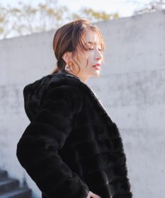 Tiaclasse 【2WAY】エコファーキルティングリバーシブルコート