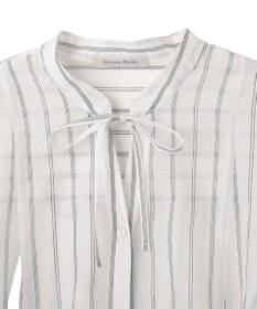 Green Parks フレアラインスキッパーブラウス