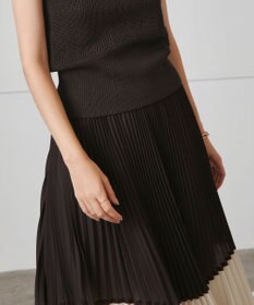 BEIGE， BOUIN / プリーツスカート