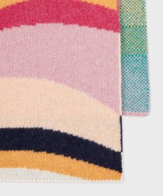 Paul Smith パステル Swirl ジャカード マフラー