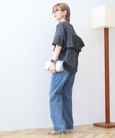 AMERICAN HOLIC 【先行予約】【WEB限定】バックフリル半袖プルオーバー