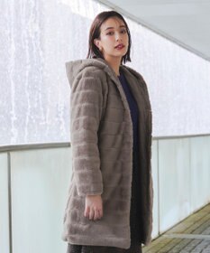 Tiaclasse 【2WAY】エコファーキルティングリバーシブルコート