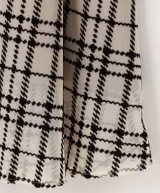 Feroux フロッキーチェック・ドット スカート