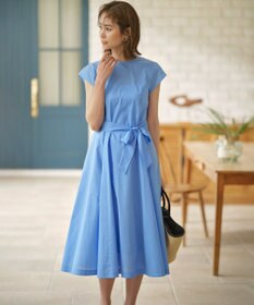 組曲 コットンローン フレアワンピース