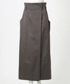 23区 【GOLD LABEL】コンパクトコットン ラップスカート