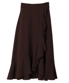 earth music&ecology ラッフルフリルイレヘムスカート