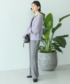 AMERICAN HOLIC ヌバック調ベイカーフレアパンツ