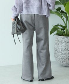 AMERICAN HOLIC ヌバック調ベイカーフレアパンツ