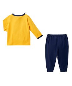 MIKI HOUSE HOT BISCUITS 【80-120cm】 天竺素材 恐竜柄 ルームウェア