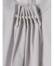 earth music&ecology パールタックブラウス