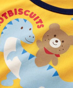 MIKI HOUSE HOT BISCUITS 【80-120cm】 天竺素材 恐竜柄 ルームウェア