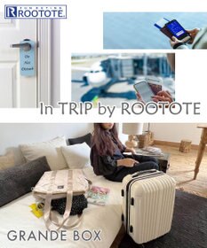 ROOTOTE 1162【大容量:キャリーケース装着可能】SC.グランデボックス.グリスン-A