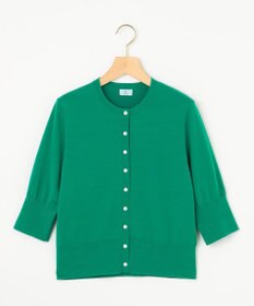 組曲 L ドライタッチ 5分袖カーディガン