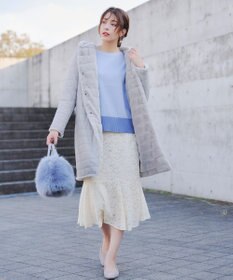 Tiaclasse 【2WAY】エコファーキルティングリバーシブルコート