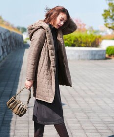 Tiaclasse 【2WAY】エコファーキルティングリバーシブルコート