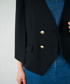 GRACE CONTINENTAL ケープスリーブジャケット