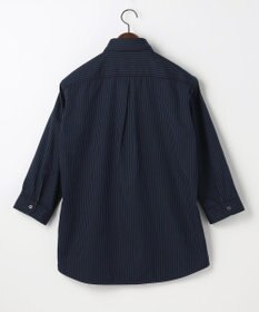 JOSEPH ABBOUD 【2WAY・リバーシブル・七分袖】リバーシブルストライプ シャツ