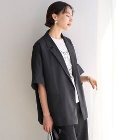 UNFILO 【mi-molletコラボ】FINE MOVE ハーフスリーブジャケット