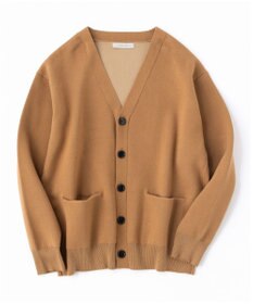 UNFILO MENS 【男女兼用/新色追加】スウェットライク ニットカーディガン [24年秋冬商品]