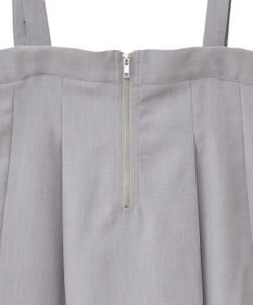 Green Parks マルチＷＡＹフロントｚｉｐサロペットスカート