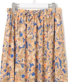 J.PRESS YORK STREET 【WOMEN】シャドーフラワーフレアスカート