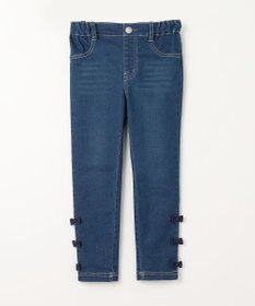 ANY KIDS 裾リボンストレート パンツ