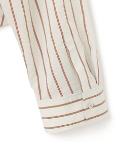 BEIGE， 【洗える】KNOX / ショート丈バンドカラーシャツ