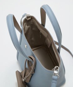 TOPKAPI 【Breath TOPKAPI】DUAL デュアル シュリンクレザー バイカラー トートバッグ チャーム付き