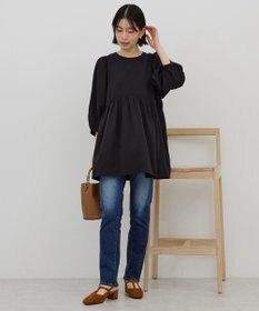 AMERICAN HOLIC DOTジャガードティアードブラウス