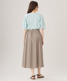 自由区 【洗える】ランダムタック スカート